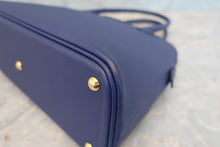 画像をギャラリービューアに読み込む, HERMES／エルメス ボリード27 ヴォーエプソン ブルーアンクル D刻印 ハンドバッグ 700120240
