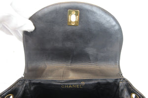 CHANEL/シャネル マトラッセチェーンリュック ラムスキン ブラック/ゴールド金具 リュック 700010067