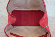 将图片加载到图库查看器，HERMES GARDEN PARTY ＰＭ Negonda leather Rouge casaque □Q刻印 Tote bag 800080197
