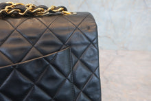 画像をギャラリービューアに読み込む, CHANEL/シャネル デカマトラッセシングルフラップチェーンショルダーバッグ ラムスキン ブラック/ゴールド金具 ショルダーバッグ 800010185
