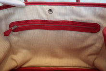 将图片加载到图库查看器，HERMES GARDEN PARTY ＰＭ Negonda leather Rouge casaque □Q刻印 Tote bag 800080197
