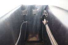 画像をギャラリービューアに読み込む, HERMES／エルメス ケリー32 ボックスカーフ ブラック 〇J刻印 ハンドバッグ 800030103
