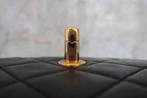 CHANEL/シャネル マトラッセチェーンショルダーバッグ ラムスキン ブラック/ゴールド金具 ショルダーバッグ 700060231