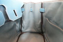 画像をギャラリービューアに読み込む, HERMES／エルメス バーキン30 トゴ ブルージーン □H刻印 ハンドバッグ 700100076
