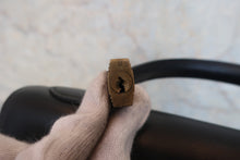 画像をギャラリービューアに読み込む, HERMES／エルメス ケリー32 ボックスカーフ ブラック 〇J刻印 ハンドバッグ 800030103
