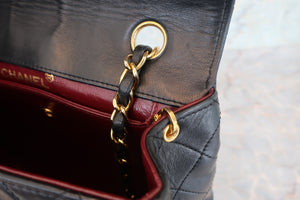 CHANEL/シャネル マトラッセチェーンショルダーバッグ ラムスキン ブラック/ゴールド金具 ショルダーバッグ 700060231