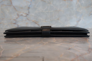 HERMES／エルメス ベアンスフレ ヴォーエプソン ブラック 財布 700050133