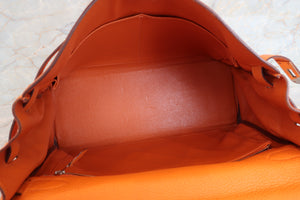 HERMES  KELLY 35 Clemence leather Orange □N刻印 Shoulder bag 700010136