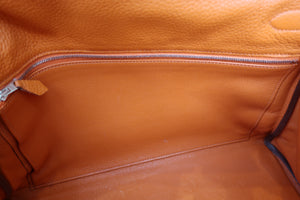 HERMES  KELLY 35 Clemence leather Orange □N刻印 Shoulder bag 700010136