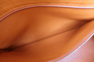 HERMES  KELLY 35 Clemence leather Orange □N刻印 Shoulder bag 700010136