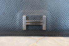 画像をギャラリービューアに読み込む, HERMES／エルメス ベアンスフレ ヴォーエプソン ブラック 財布 700050133
