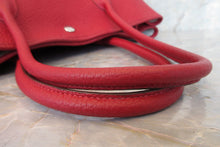 將圖片載入圖庫檢視器 HERMES／エルメス ガーデンパーティPM ネゴンダ ルージュカザック T刻印 トートバッグ 700030051
