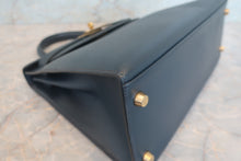 画像をギャラリービューアに読み込む, HERMES／エルメス ケリー28 クシュベル ネイビー 〇Y刻印 ショルダーバッグ 700120222
