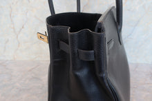 Load image into Gallery viewer, HERMES BIRKIN 35 Ardennes leather Black 〇Y Engraving Hand bag 700110153
