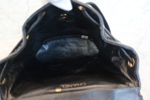 CHANEL/シャネル マトラッセチェーンリュック ラムスキン ブラック/ゴールド金具 リュック 700090056