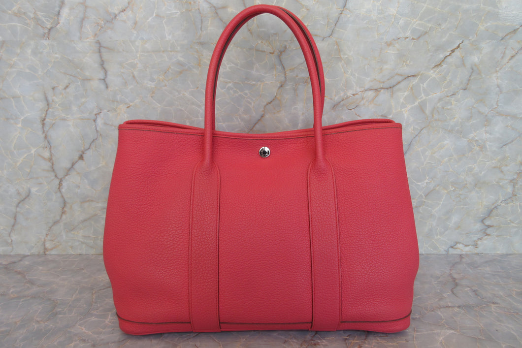 HERMES／エルメス ガーデンパーティPM ネゴンダ ブーゲンビリア □O刻印 トートバッグ 700030115