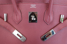 Load image into Gallery viewer, HERMES BIRKIN 30 Clemence leather Bois de rose □O Engraving Hand bag 600090128
