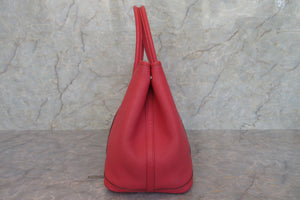 HERMES／エルメス ガーデンパーティPM ネゴンダ ブーゲンビリア □O刻印 トートバッグ 700030115