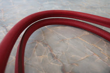 Load image into Gallery viewer, HERMES／BOLIDE 27 Graine Couchevel leather Rouge vif 〇W Engraving Shoulder bag 800040188
