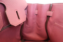 Load image into Gallery viewer, HERMES BIRKIN 30 Clemence leather Bois de rose □O Engraving Hand bag 600090128
