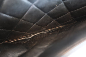 CHANEL/シャネル 中マトラッセシングルフラップチェーンショルダーバッグ ラムスキン ブラック/ゴールド金具 ショルダーバッグ 700060269