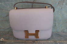 Load image into Gallery viewer, HERMES CONSTANCE3 MINI Chevre myzore goatskim Mauve pale U Engraving Shoulder bag 600090123
