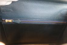画像をギャラリービューアに読み込む, HERMES／エルメス ケリー28 クシュベル ネイビー 〇Y刻印 ショルダーバッグ 700120222
