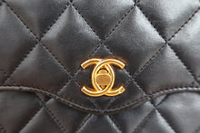 画像をギャラリービューアに読み込む, CHANEL/シャネル マトラッセチェーンショルダーバッグ ラムスキン ネイビー/ゴールド金具 ショルダーバッグ 800060105
