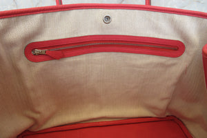 HERMES／エルメス ガーデンパーティPM ネゴンダ ブーゲンビリア □O刻印 トートバッグ 700030115