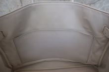 Load image into Gallery viewer, HERMES BIRKIN 35 Clemence leather White □F Engraving Hand bag 700110150
