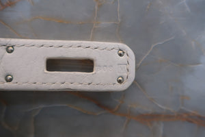 HERMES／エルメス バーキン30 トリヨンクレマンス ホワイト □M刻印 ハンドバッグ 700040161
