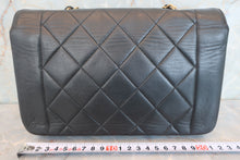 将图片加载到图库查看器，CHANEL/香奈儿 戴妃 CF 链条包 羊皮 Black/Gold hadware(黑色/金色金属) 肩背包 600080055
