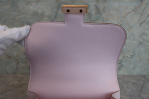 HERMES CONSTANCE3 MINI Chevre myzore goatskim Mauve pale U刻印 Shoulder bag 600090123