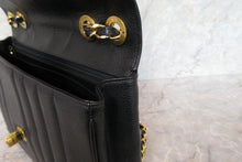 将图片加载到图库查看器，CHANEL/香奈儿 coco小姐 链条包 荔枝皮 Black/Gold hadware(黑色/金色金属) 肩背包 700100157
