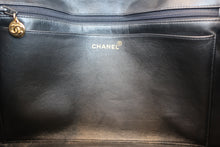 画像をギャラリービューアに読み込む, CHANEL/シャネル 中マトラッセシングルフラップチェーンショルダーバッグ ラムスキン ブラック/ゴールド金具 ショルダーバッグ 700060245
