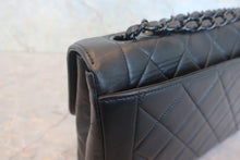 画像をギャラリービューアに読み込む, CHANEL/シャネル マトラッセチェーンショルダーバッグ ラムスキン オールブラック ショルダーバッグ 800020080
