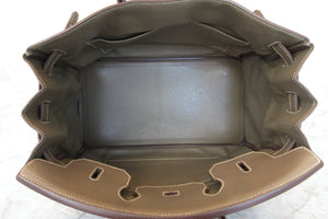 HERMES／エルメス バーキン35 トリヨンクレマンス エトゥープ □R刻印 ハンドバッグ 700030135