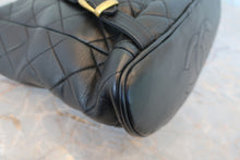 Load image into Gallery viewer, CHANEL Matelasse chain back pack Lambskin Black/Gold hadware Back pack 800070100
