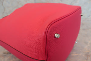 HERMES／エルメス ピコタンロックカザック2ＭＭ トリヨンクレマンス ローズエクストリーム/ローズメキシコ/ルージュクー Y刻印 ハンドバッグ 700030174