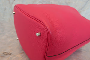 HERMES／エルメス ピコタンロックカザック2ＭＭ トリヨンクレマンス ローズエクストリーム/ローズメキシコ/ルージュクー Y刻印 ハンドバッグ 700030174