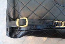 Load image into Gallery viewer, CHANEL Matelasse chain back pack Lambskin Black/Gold hadware Back pack 800070100
