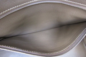 HERMES／エルメス バーキン35 トリヨンクレマンス エトゥープ □R刻印 ハンドバッグ 700030135