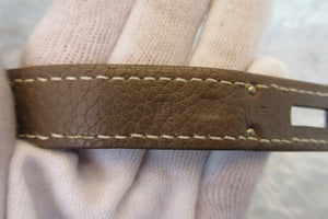 HERMES／エルメス バーキン35 トリヨンクレマンス エトゥープ □R刻印 ハンドバッグ 700030135