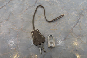 HERMES／エルメス バーキン35 トリヨンクレマンス エトゥープ □R刻印 ハンドバッグ 700030135