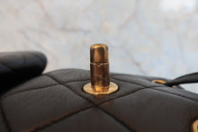 Load image into Gallery viewer, CHANEL Matelasse chain back pack Lambskin Black/Gold hadware Back pack 800070100
