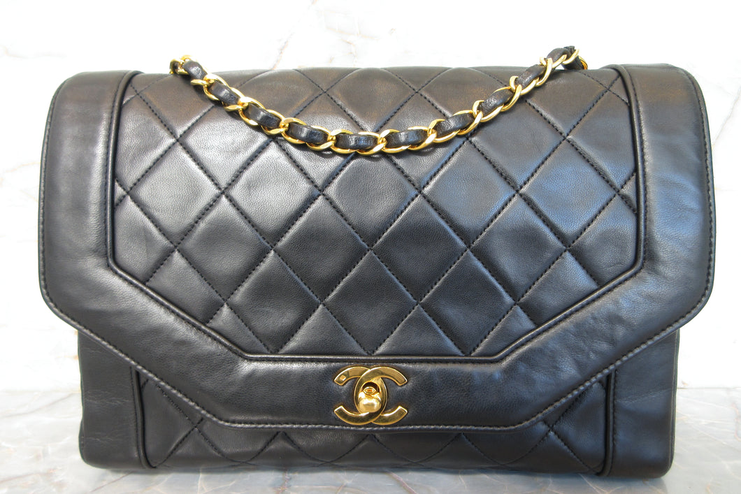 CHANEL/香奈儿 CF 链条包 羊皮 Black/Gold hadware(黑色/金色金属) 肩背包 700100153