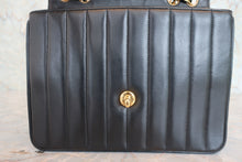 Load image into Gallery viewer, CHANEL Mademoiselle V-Stitch chain shoulder bag Lambskin Black/Gold hadware Shoulder bag 800060185
