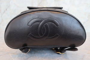 CHANEL/シャネル マトラッセチェーンリュック ラムスキン ブラック/ゴールド金具 リュック 700060267