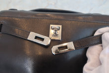 画像をギャラリービューアに読み込む, HERMES／エルメス ポシェットケリー ヴォーガリバー ブラック □I刻印 ハンドバッグ 700120250
