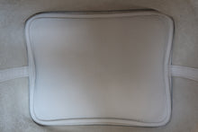 将图片加载到图库查看器，HERMES PICOTIN LOCK MM Clemence leather White A刻印 Hand bag 800090144
